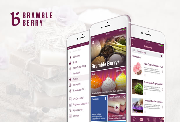 Bramble Berry – App Guide zur Seifenherstellung