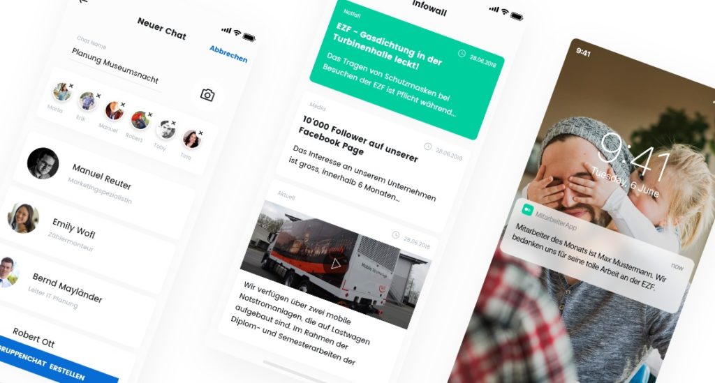 Mitarbeiter App als Kommunikationsmittel