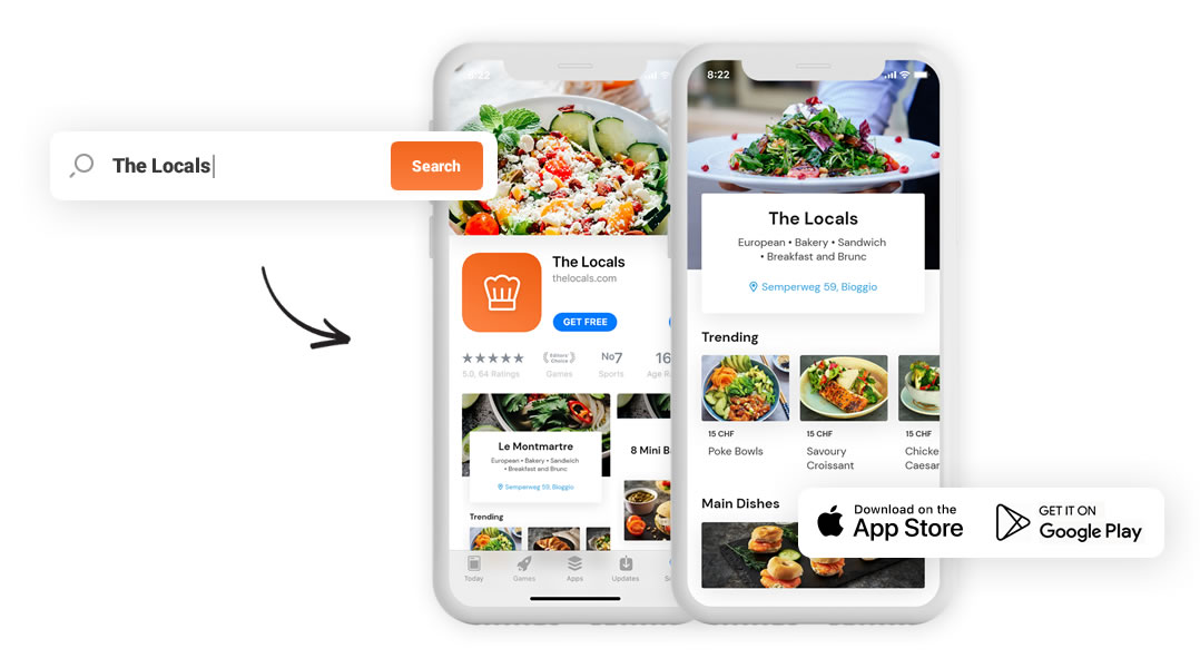 UX Design Restaurant App