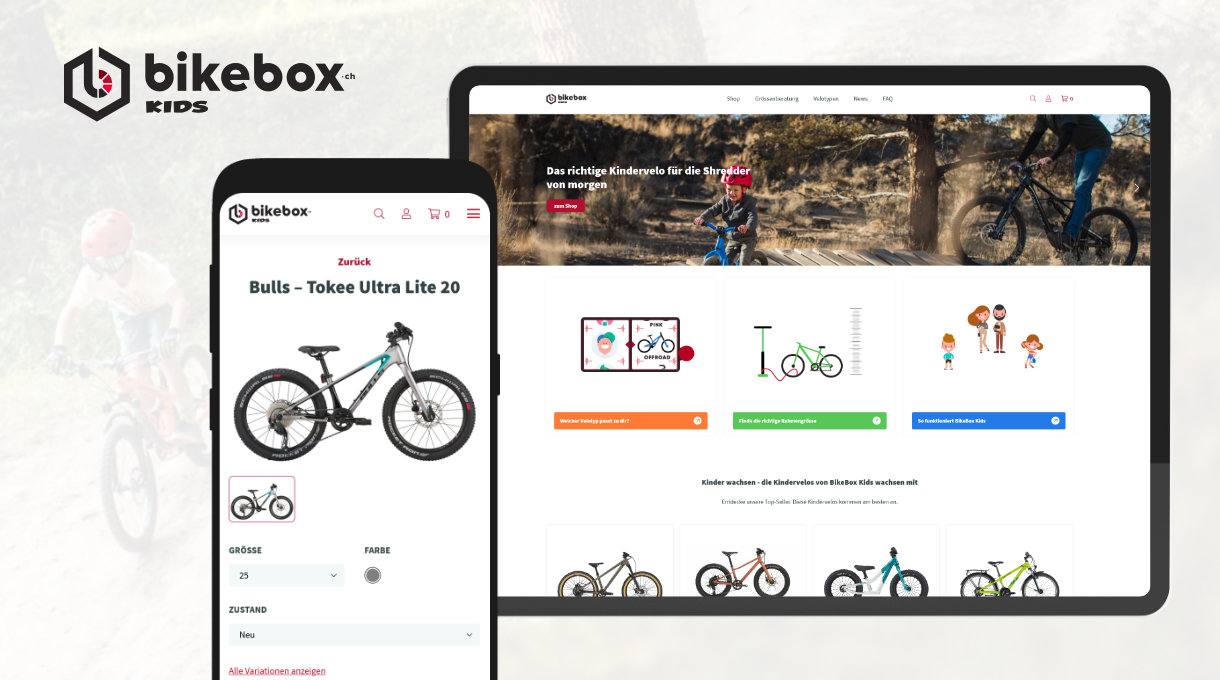 BikeBox Kids Webshop
