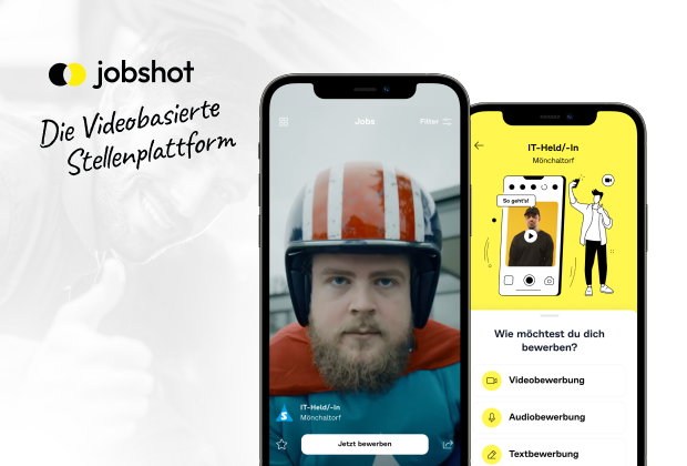 Jobshot App – eine Schweizer TikTok-App nur für Jobs